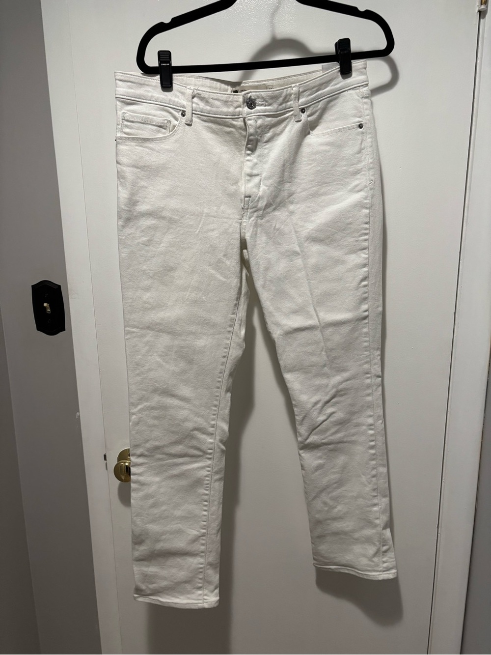 Levi's Women's White Midrise Skinny Jeans Size 16